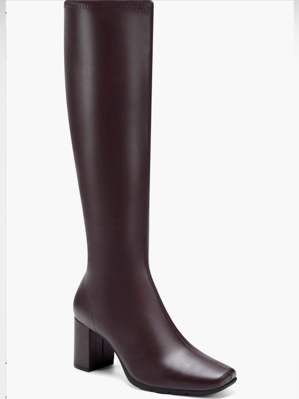 NEW…Aerosoles Micah Brown Block Heel Boots